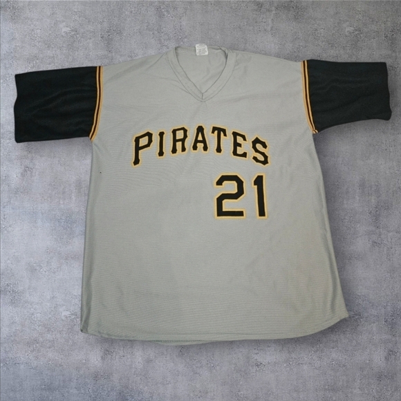 Vintage Park Antony MLB Pittsburgh Pirates Roberto Clemente Jersey Size XL - Picture 1 of 10